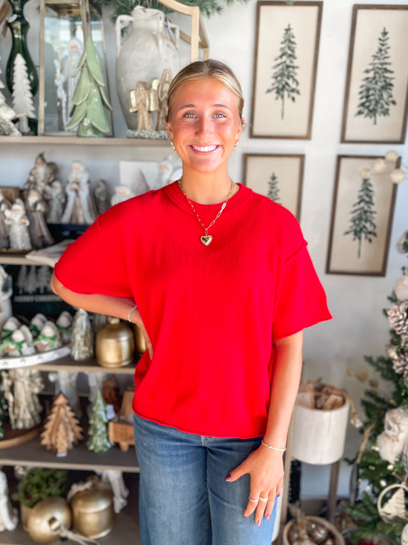 Jodifl Red Patricia Sweater