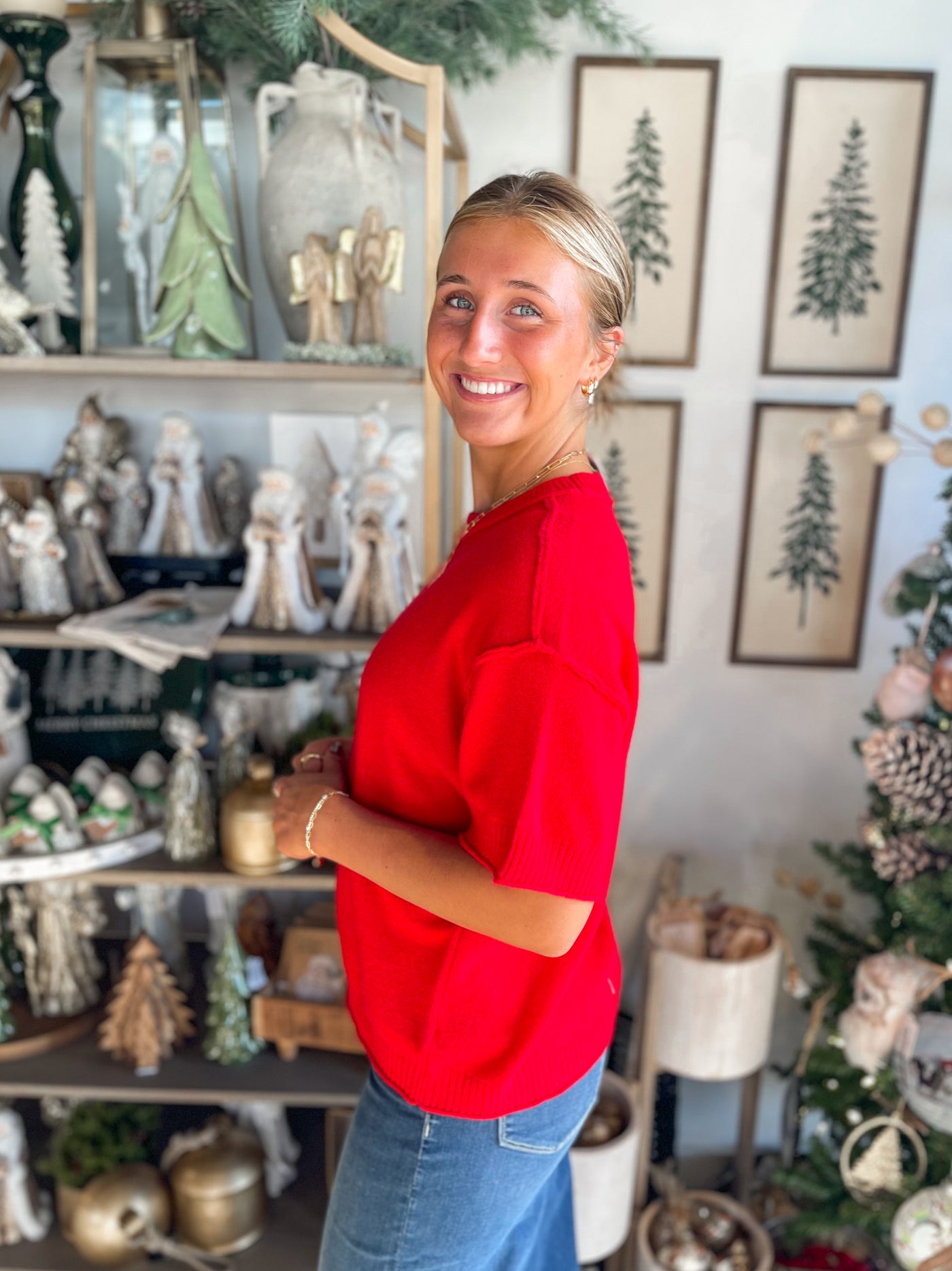 Jodifl Red Patricia Sweater