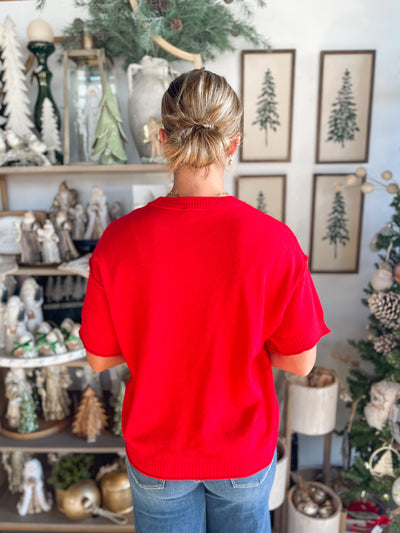 Jodifl Red Patricia Sweater