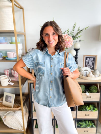 Urban Daizy Relaxed Stripe Shirt