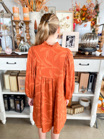 Umgee Rust Clark Dress