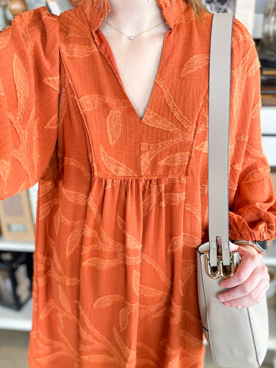 Umgee Rust Clark Dress