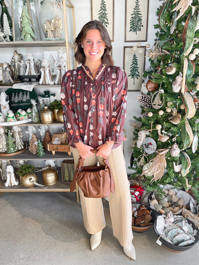 Umgee Brown Mix Phoenix Top