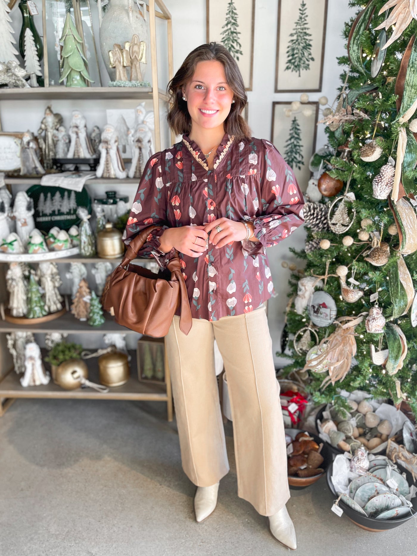 Umgee Brown Mix Phoenix Top