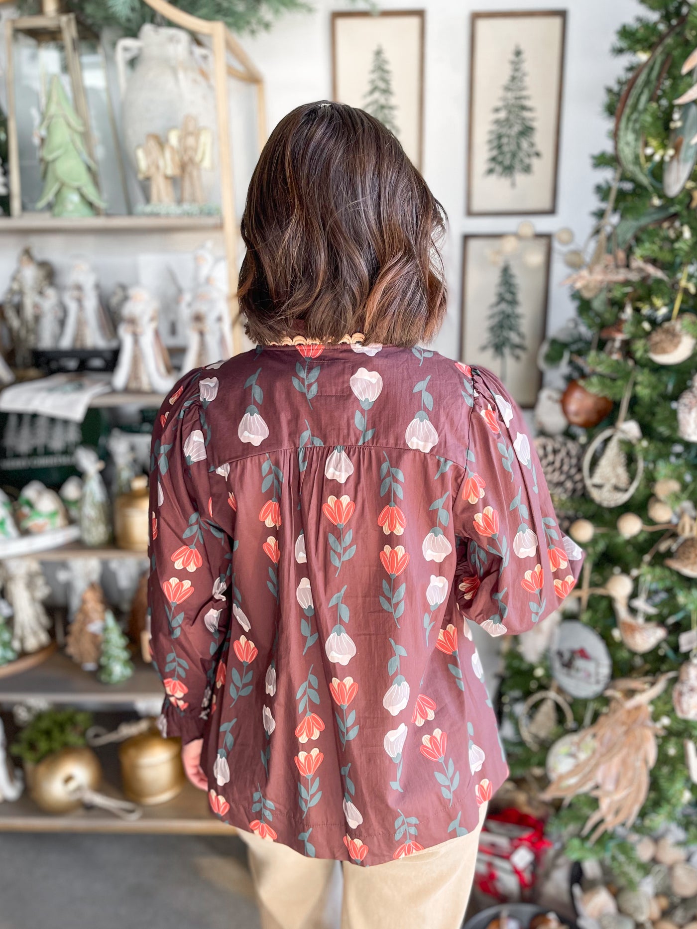 Umgee Brown Mix Phoenix Top