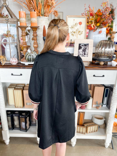 Umgee Black Maria Dress