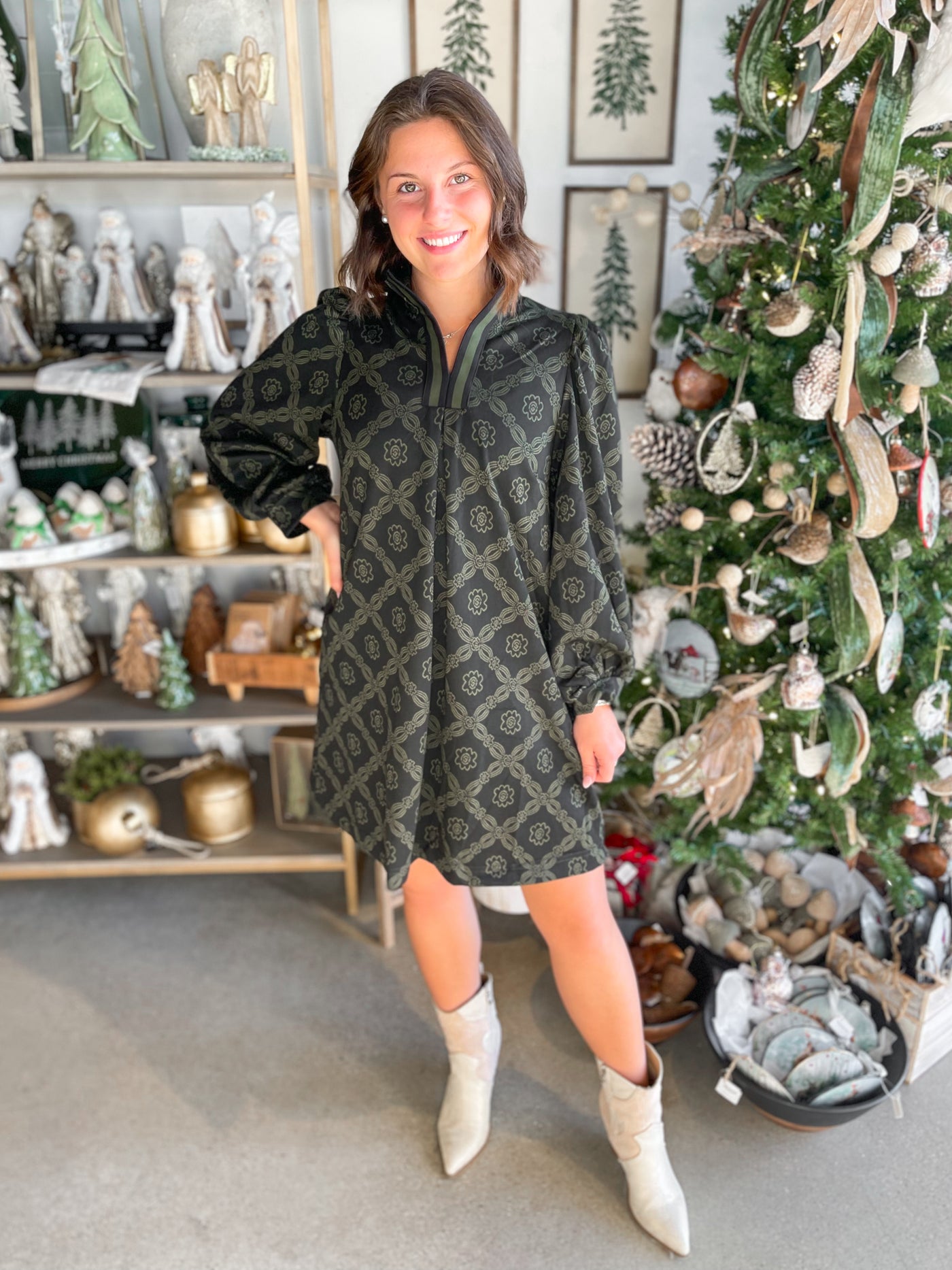 Umgee Black Flynn Dress