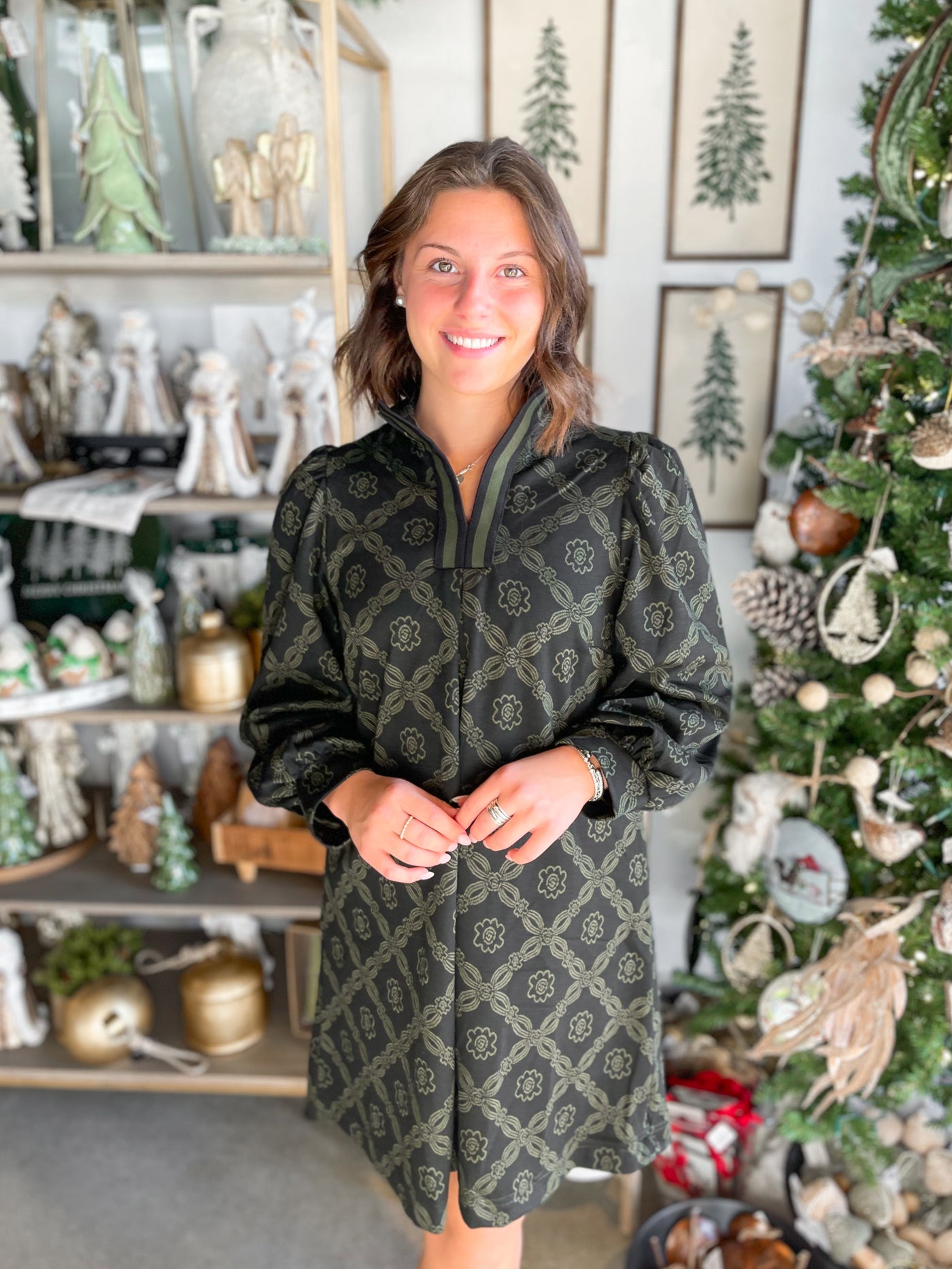 Umgee Black Flynn Dress