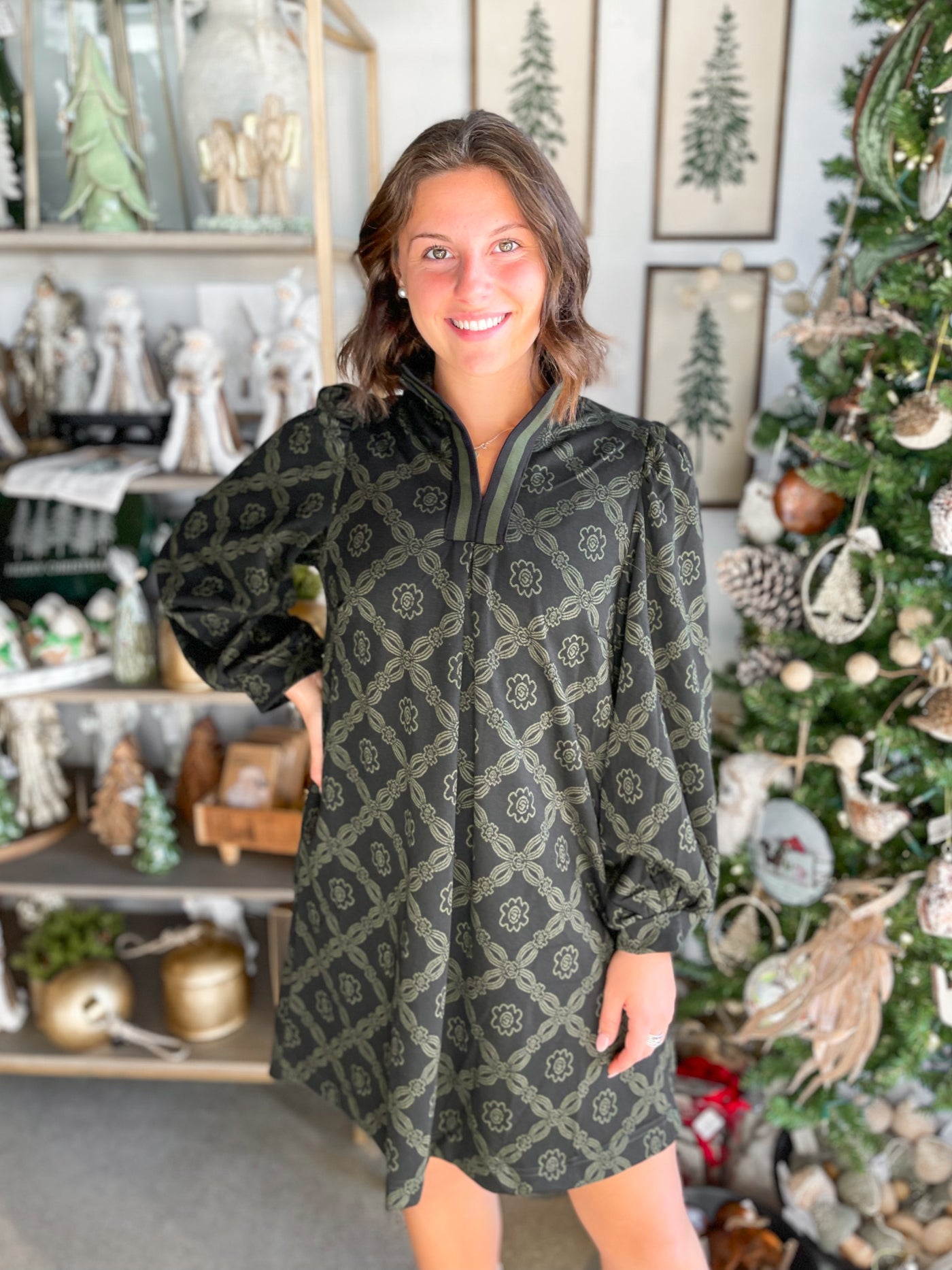 Umgee Black Flynn Dress