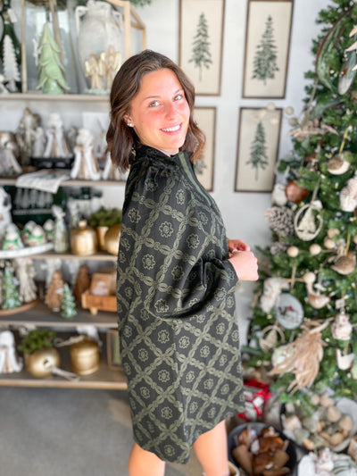 Umgee Black Flynn Dress