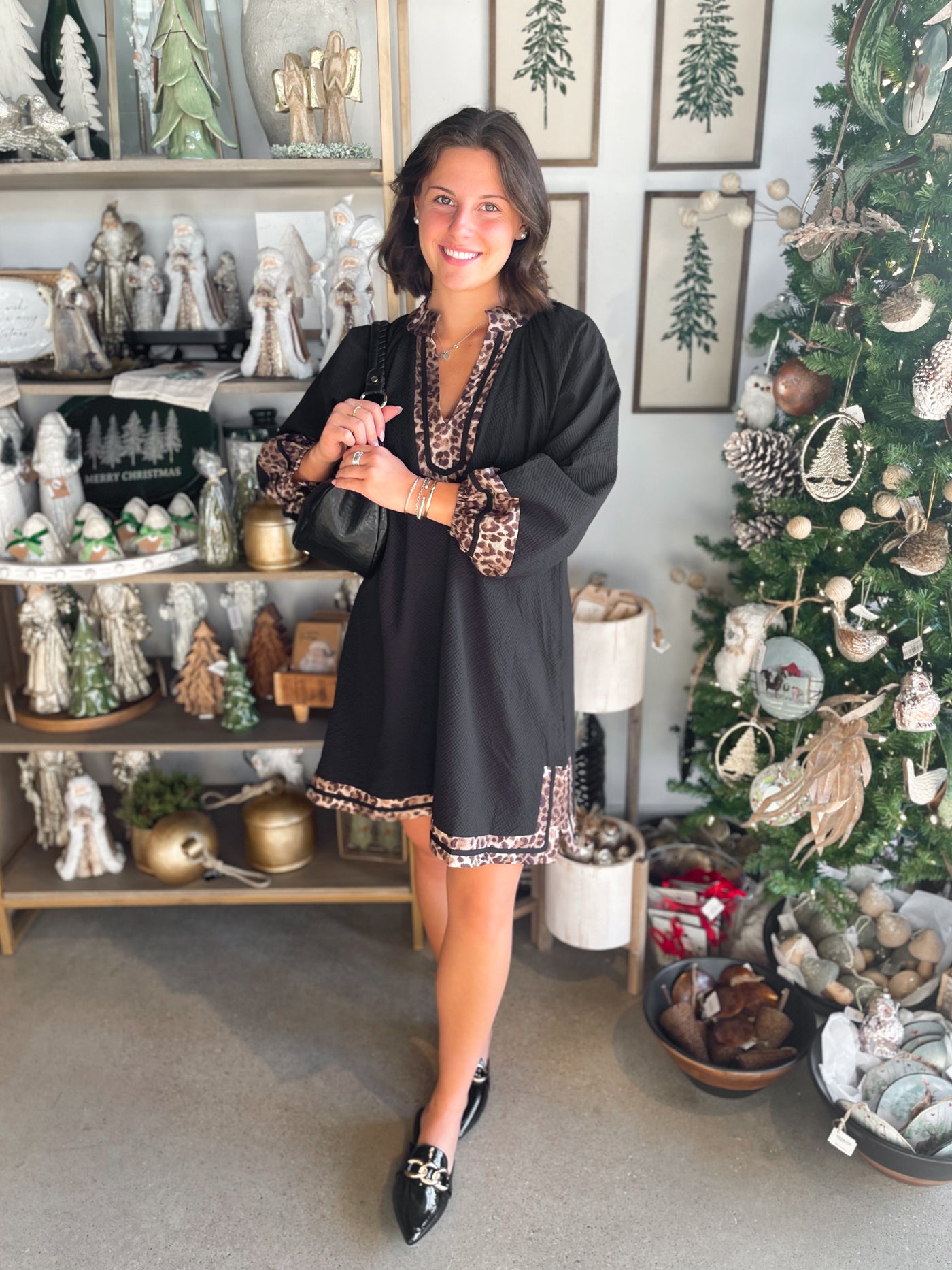 Umgee Black Maxx Dress