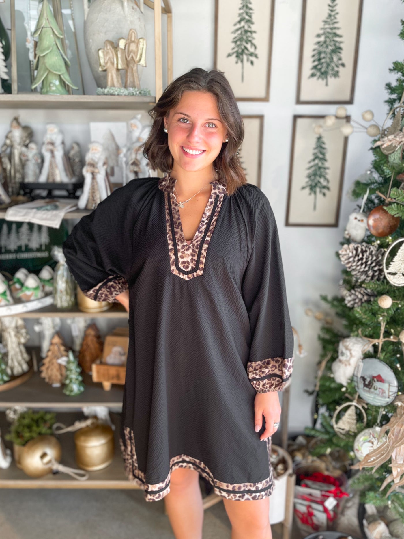 Umgee Black Maxx Dress