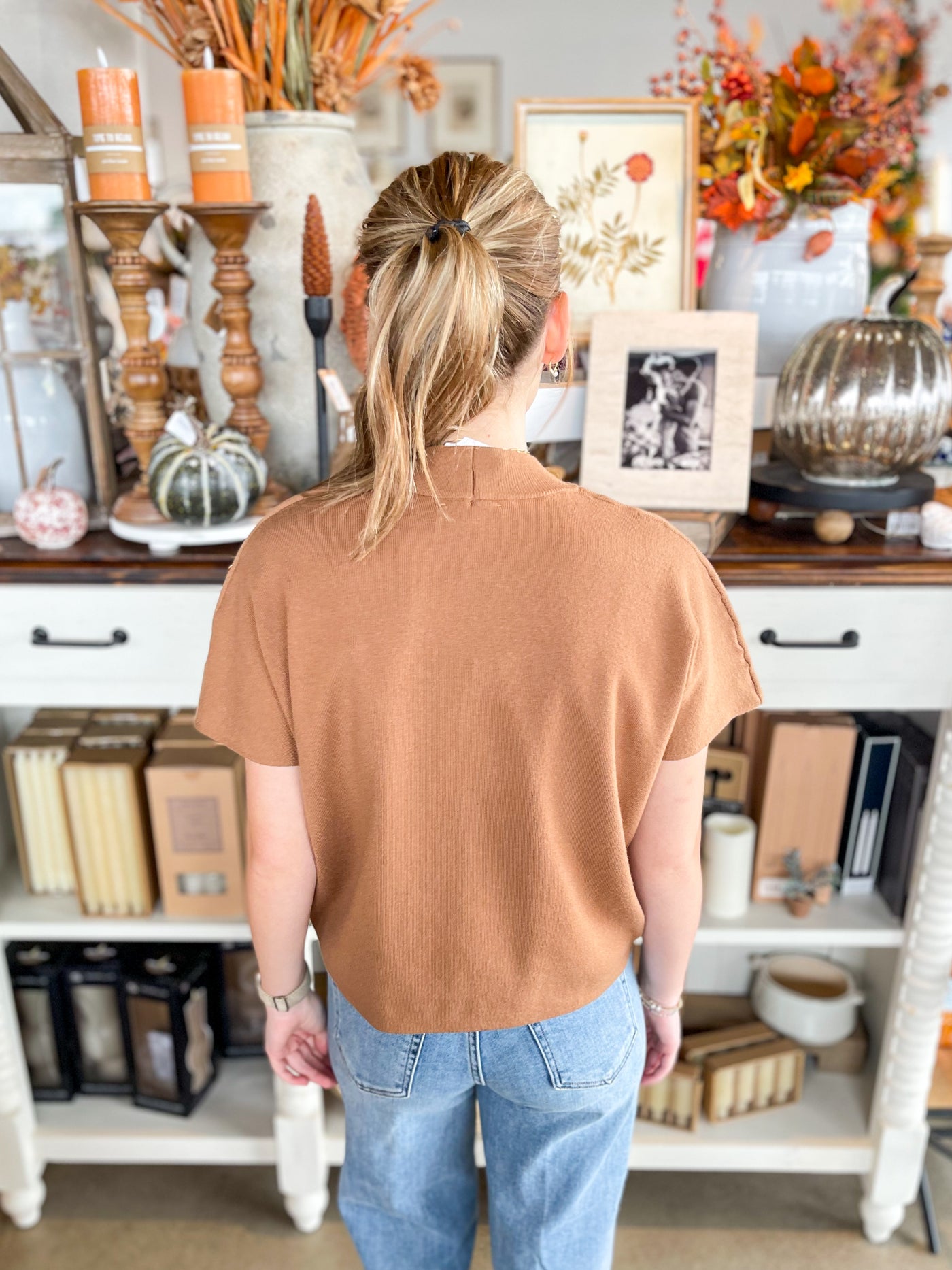 Cocoa Marilyn Vest w/ Buttons