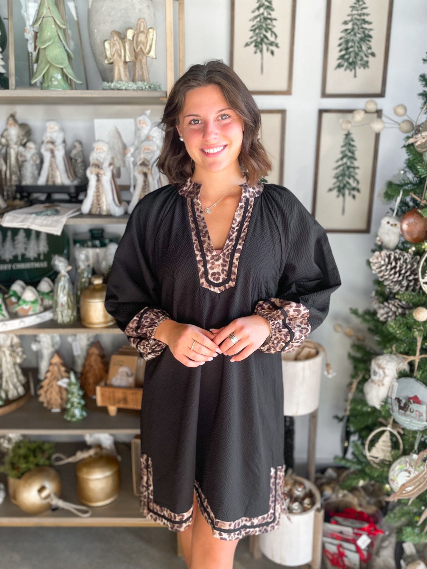 Umgee Black Maxx Dress