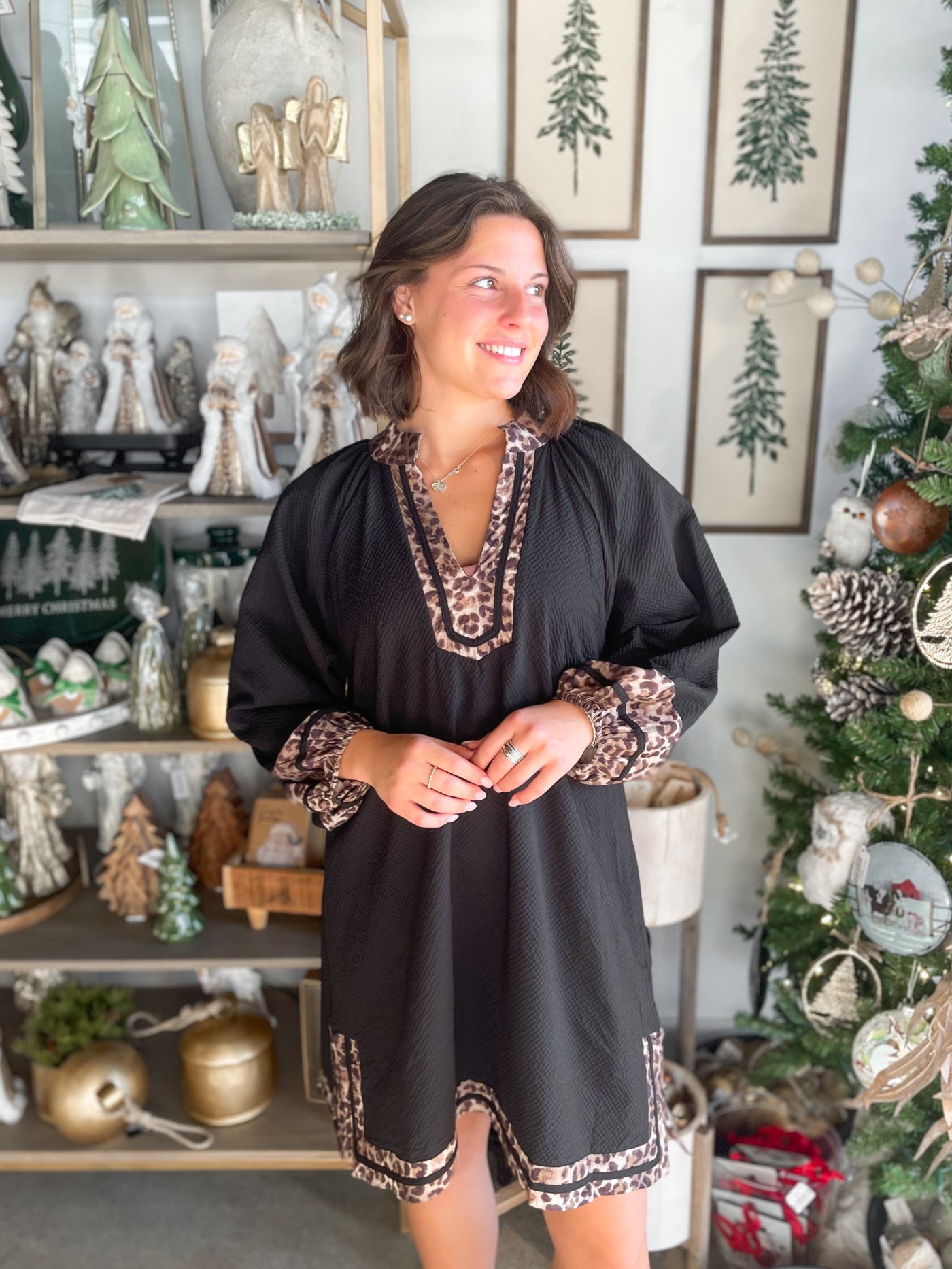 Umgee Black Maxx Dress