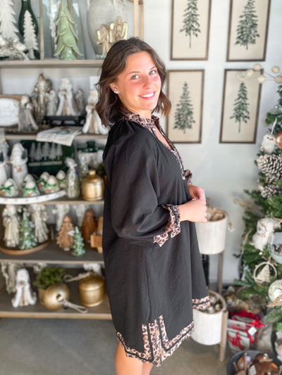 Umgee Black Maxx Dress