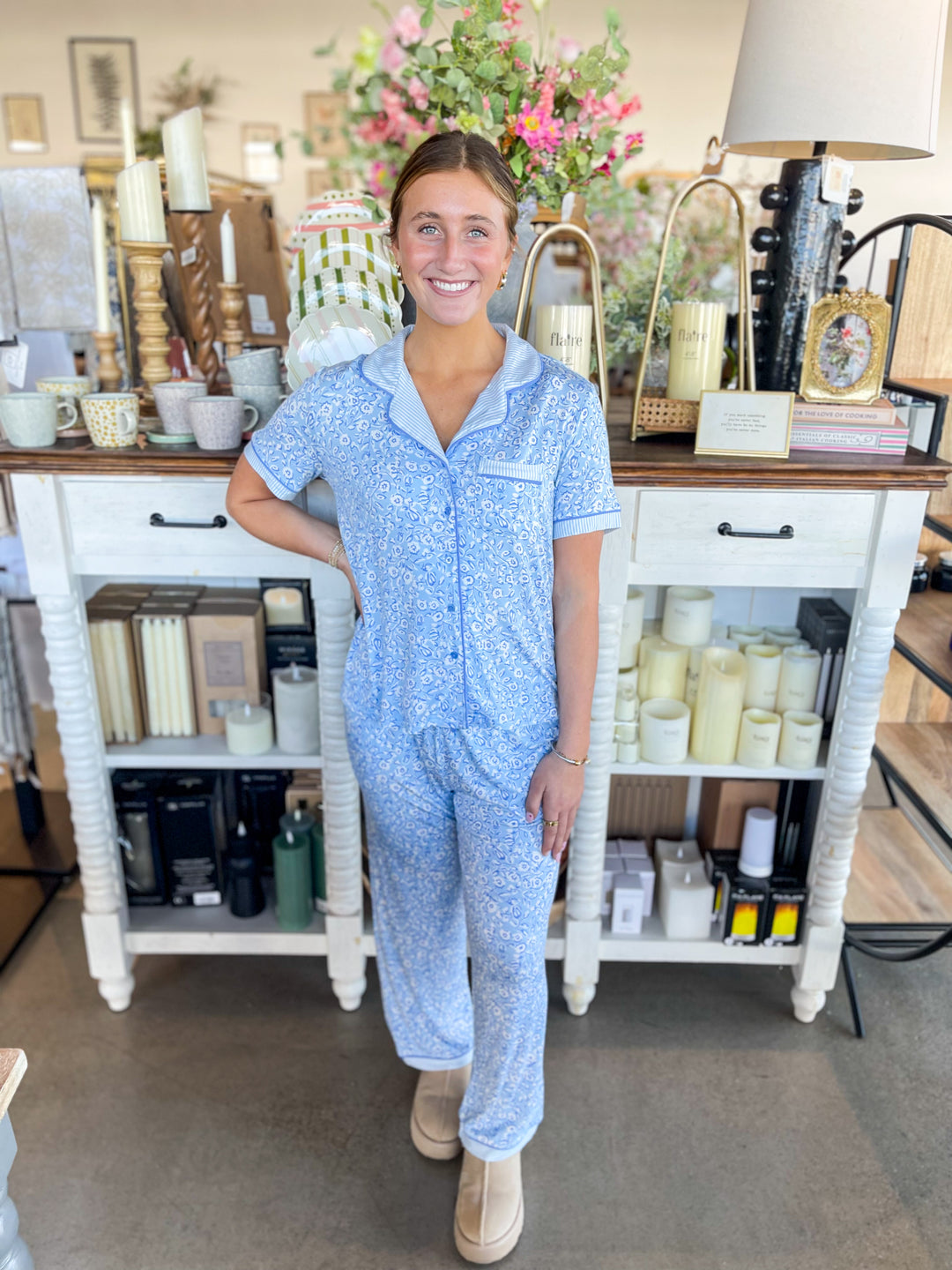 Mary Square Charlotte Meadow Pajama Pant Set – Kenzie Parker