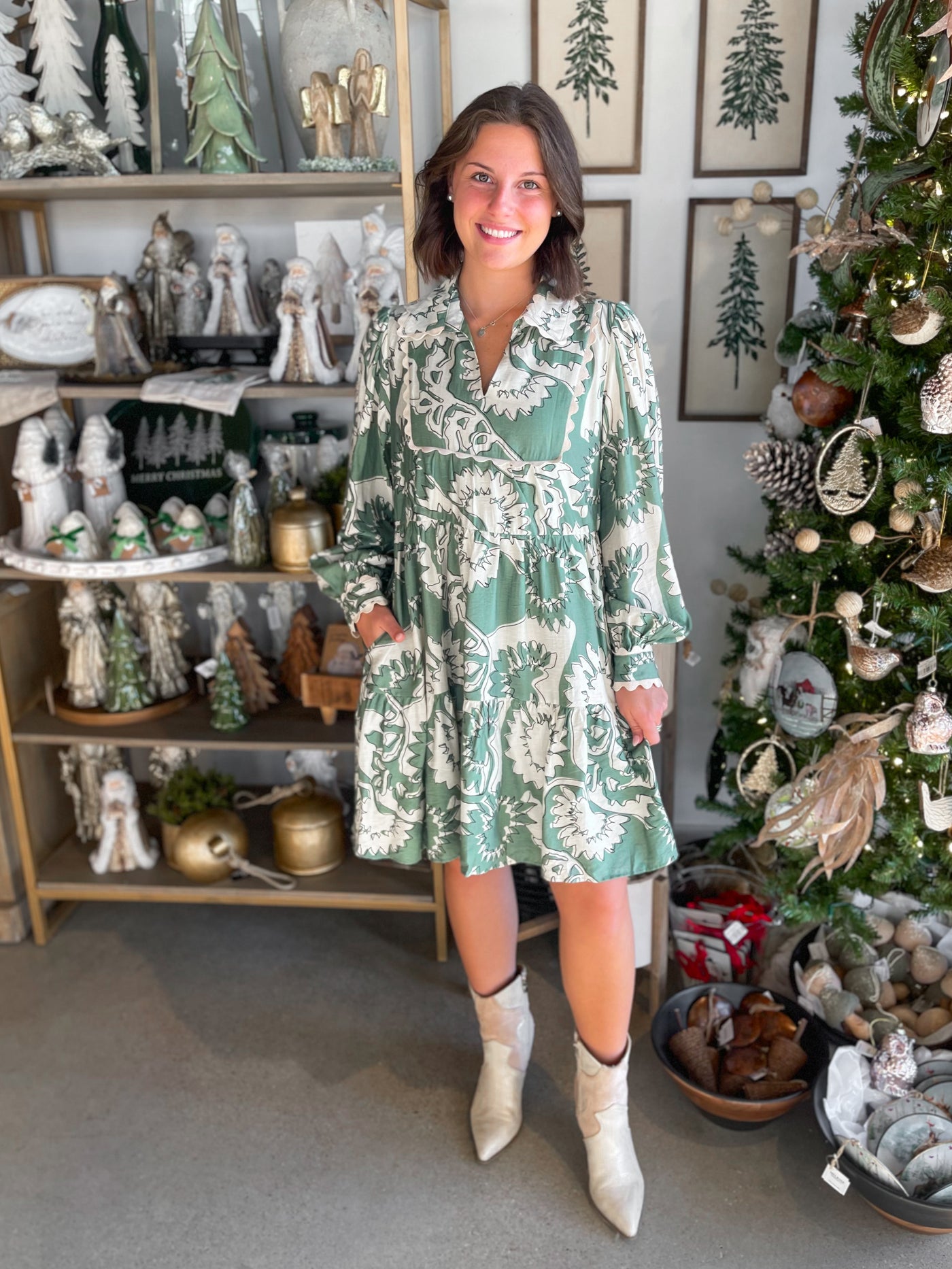 Jodifl Sage Shelbie Dress