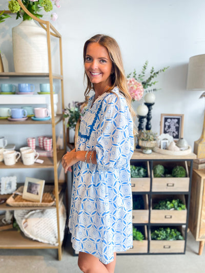 Blue Allie Dress