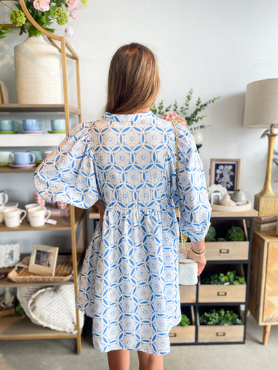 Blue Allie Dress