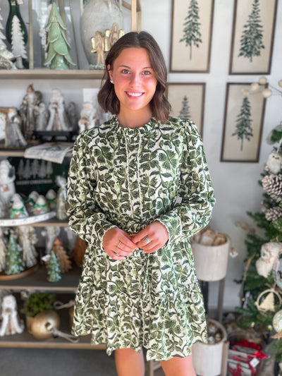 Jodifl Olive Swartz Dress