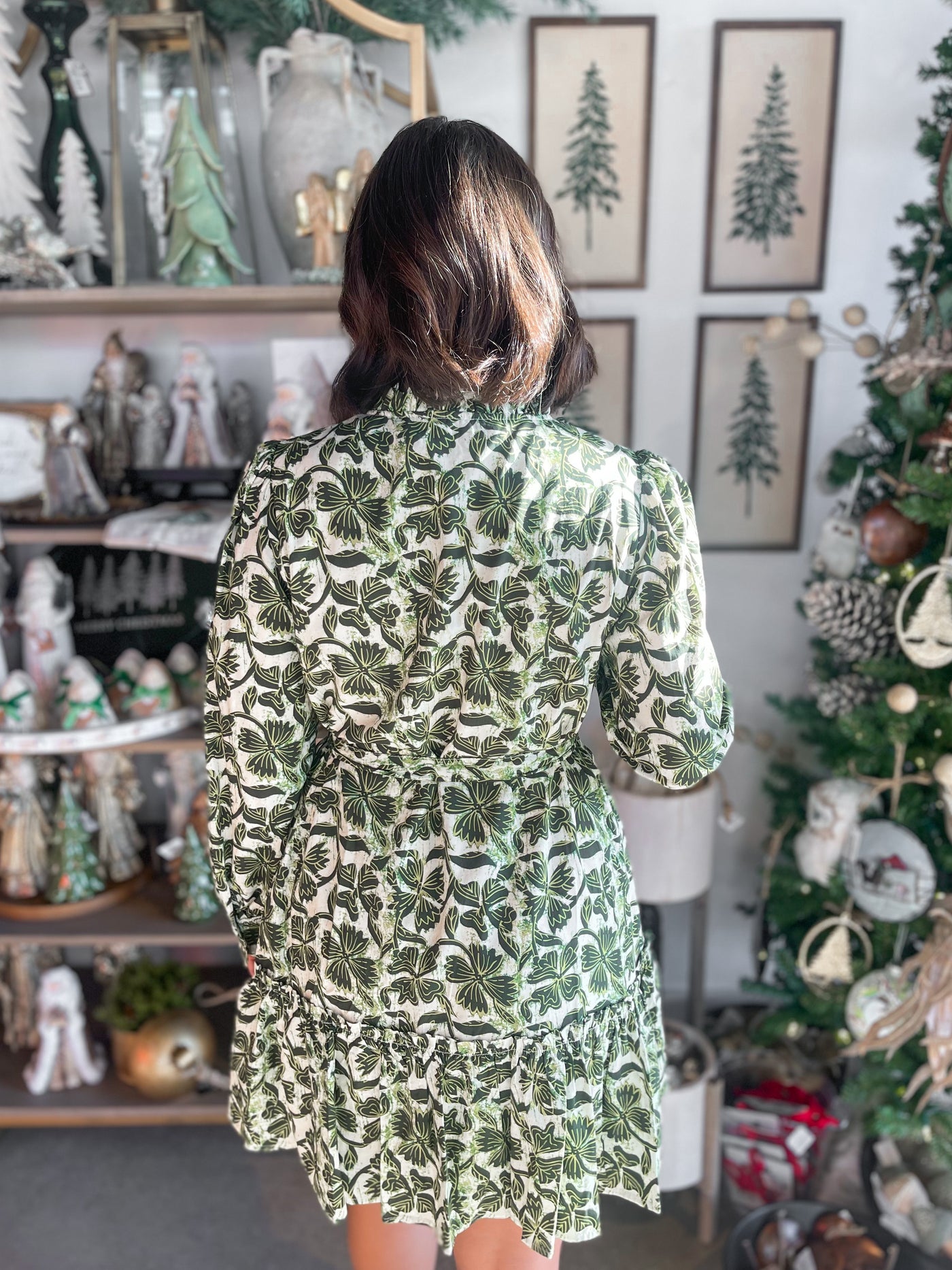 Jodifl Olive Swartz Dress