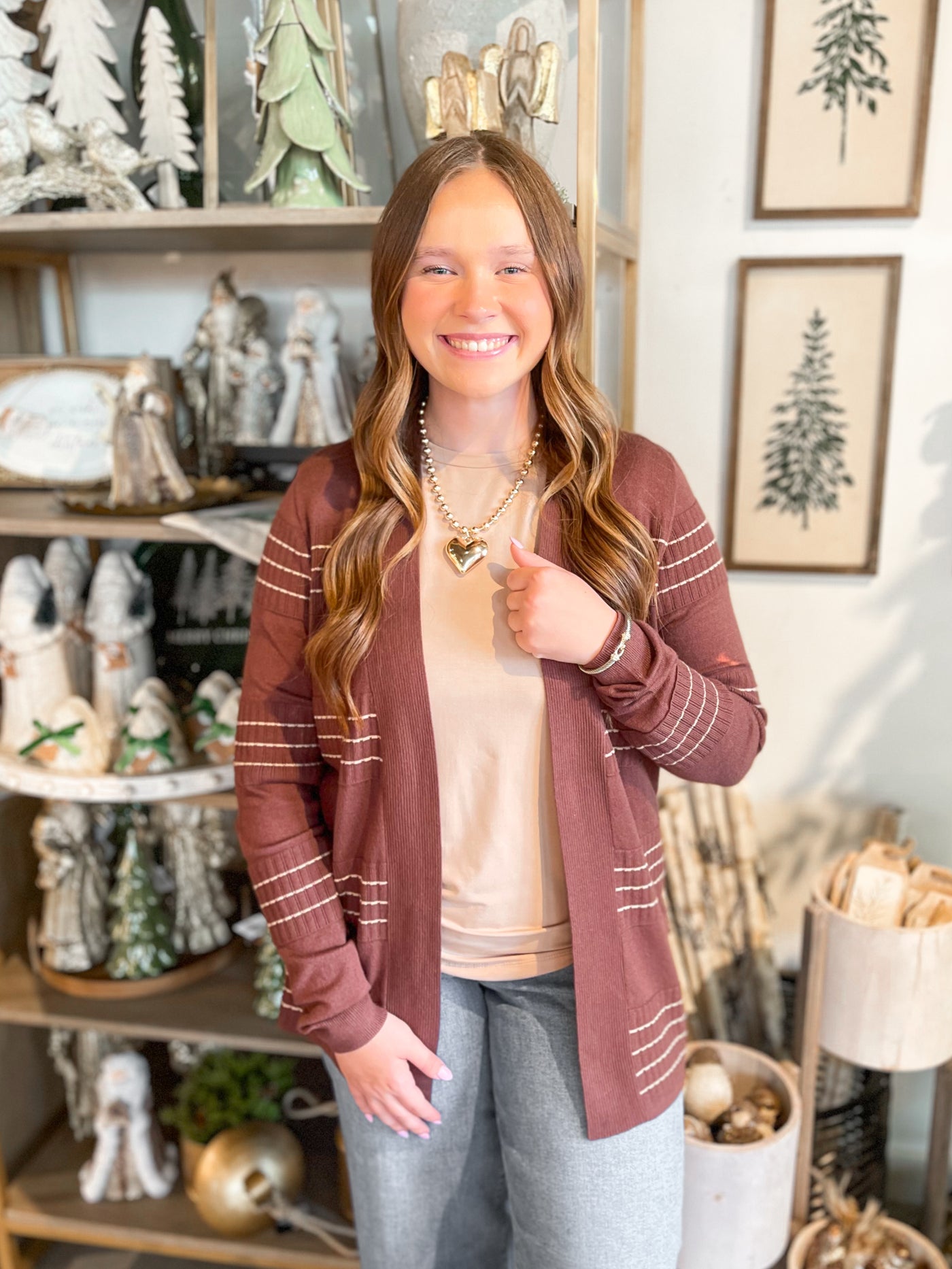 Chocolate Debra Sweater