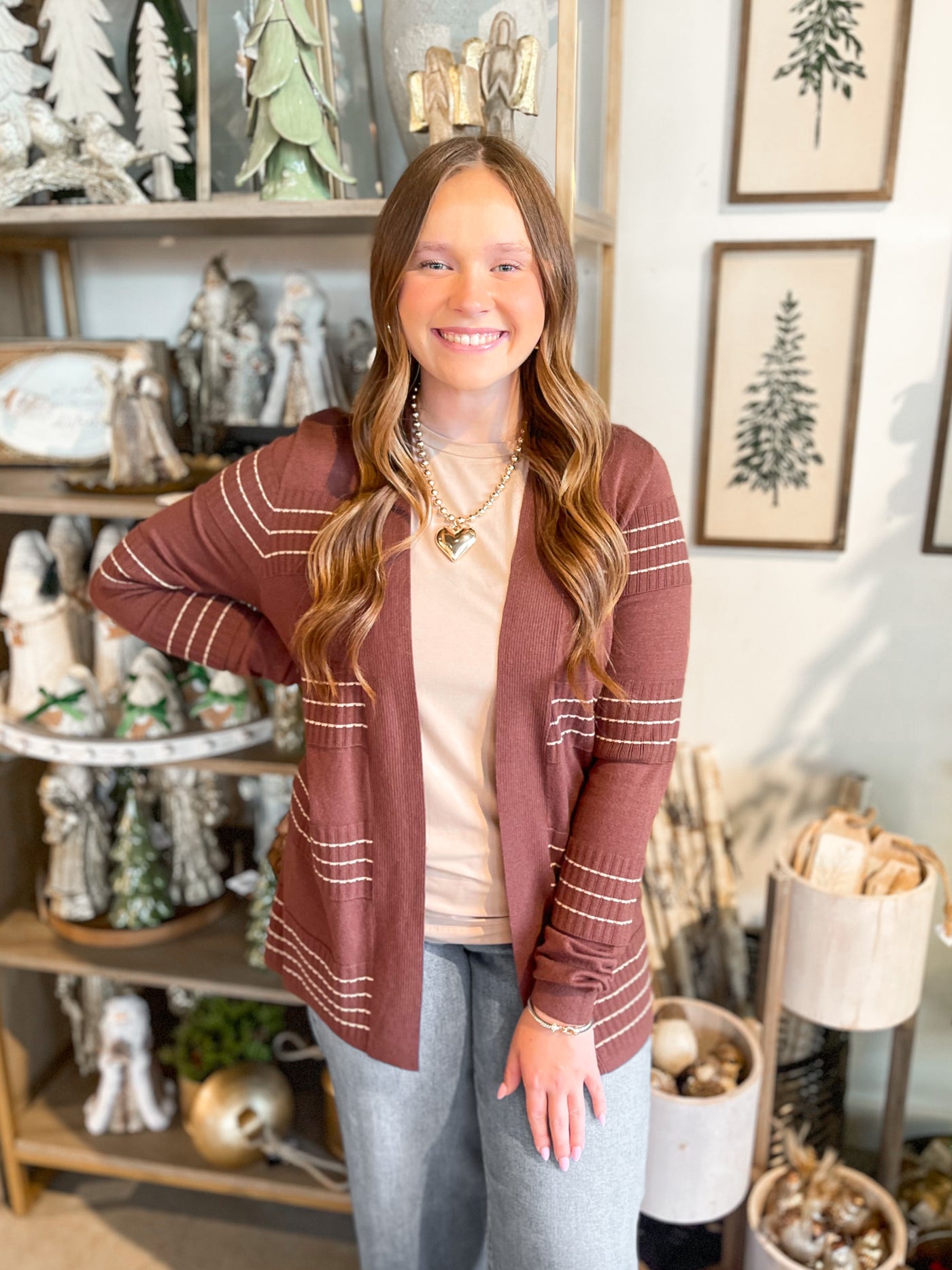 Chocolate Debra Sweater