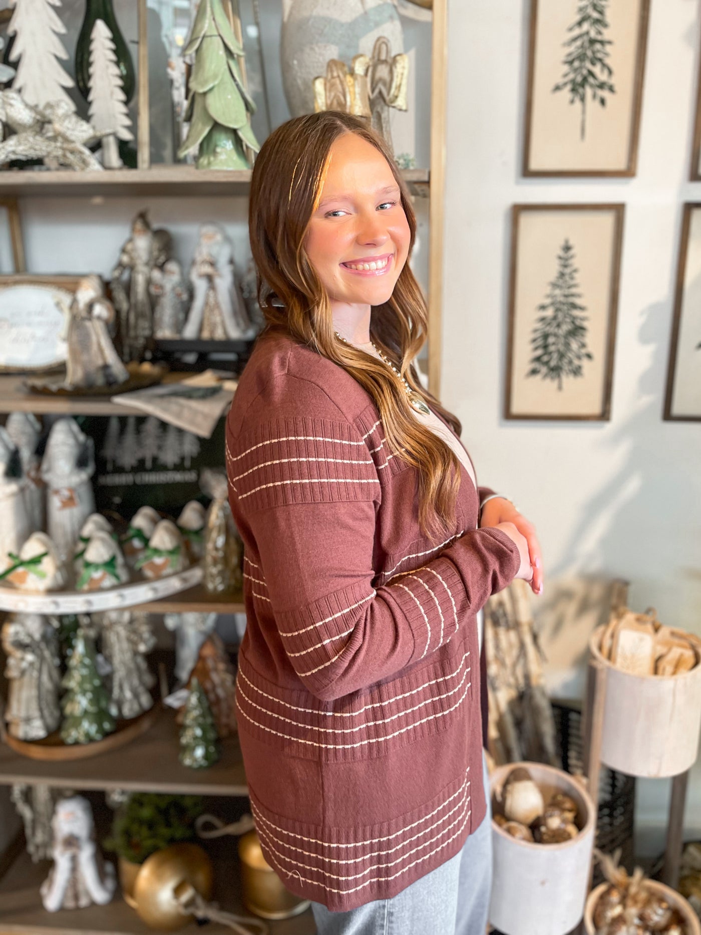 Chocolate Debra Sweater