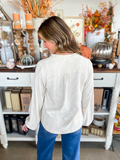 Umgee Champagne Kaylee Top