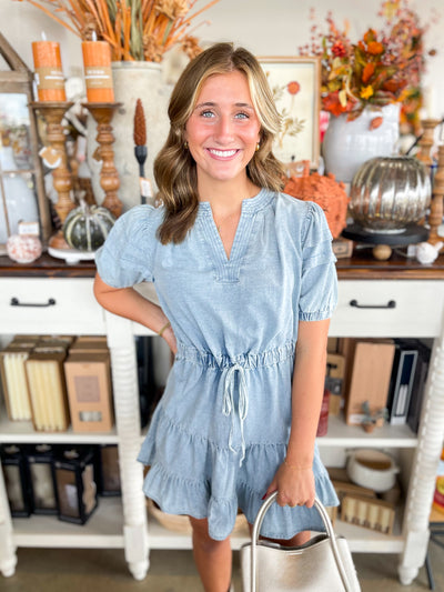 Light Denim Brady Dress