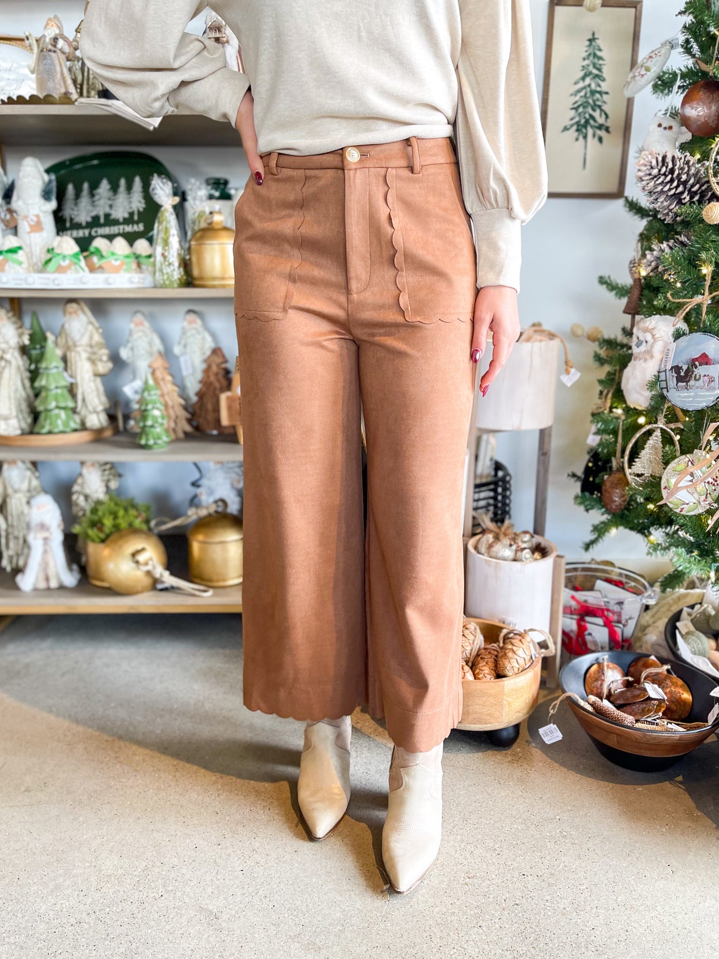 Jodifl Camel Hayden Pants
