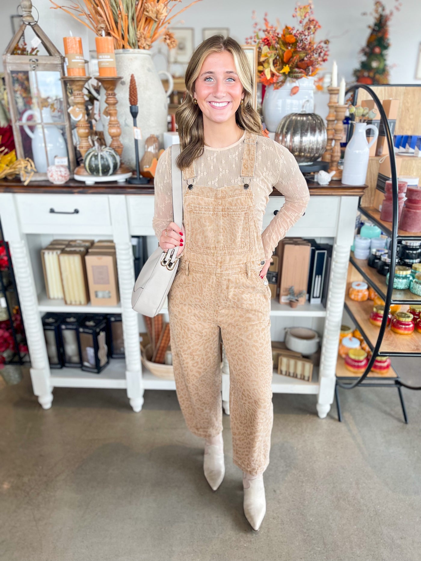 Camel Easel Print Overall