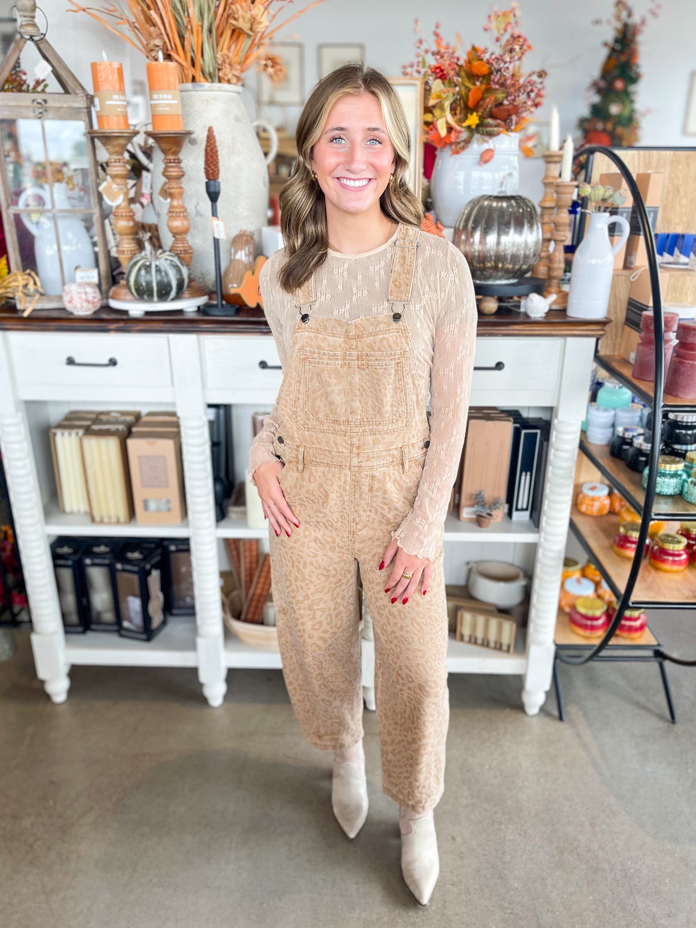 Camel Easel Print Overall
