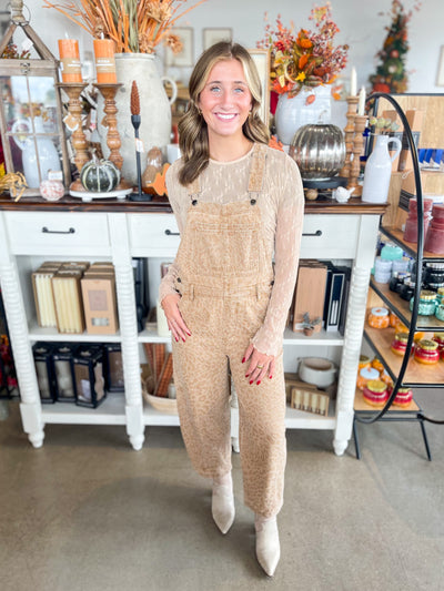 Camel Easel Print Overall