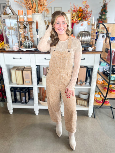 Camel Easel Print Overall