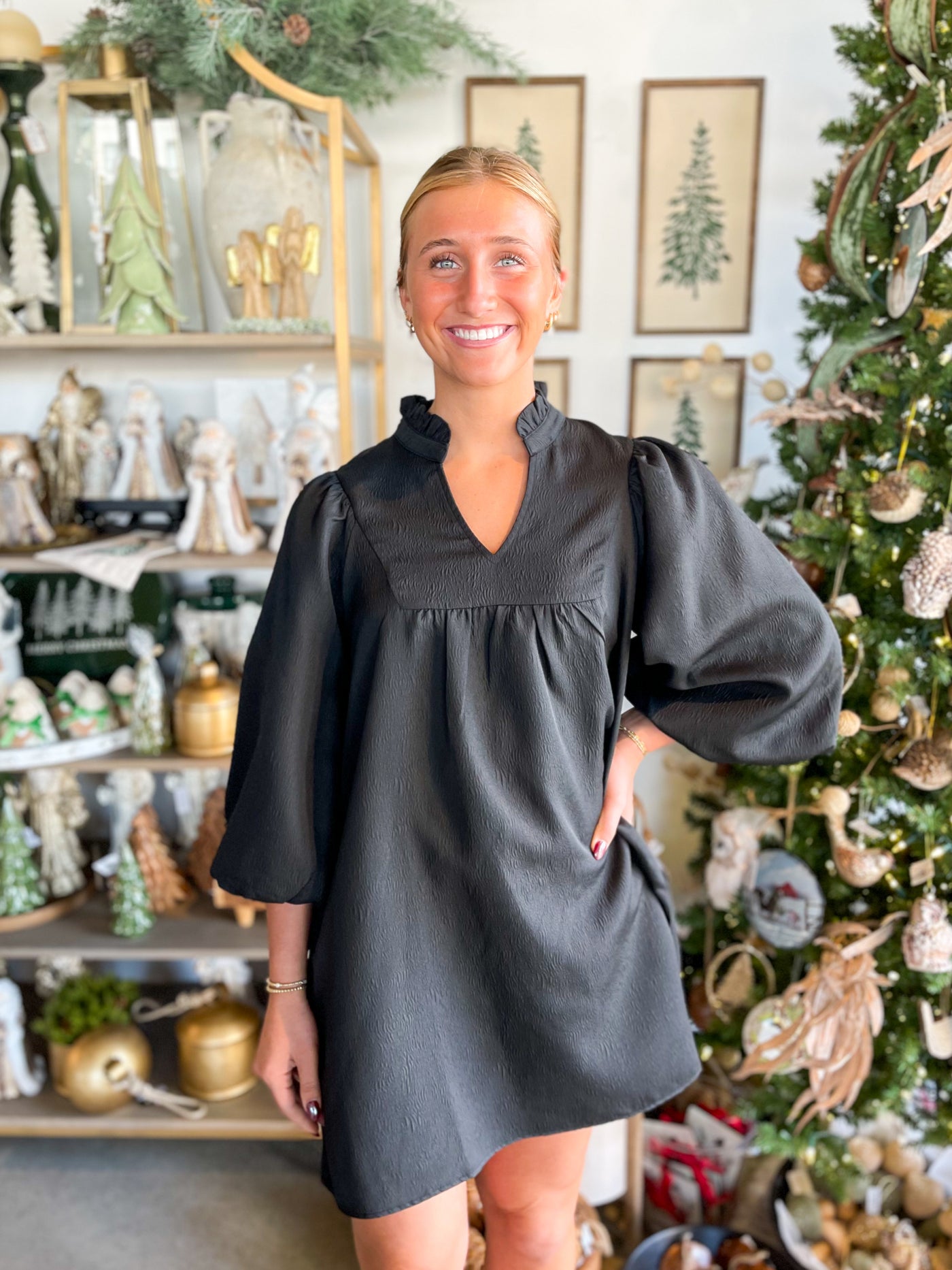 Jodifl Black Heidi Dress