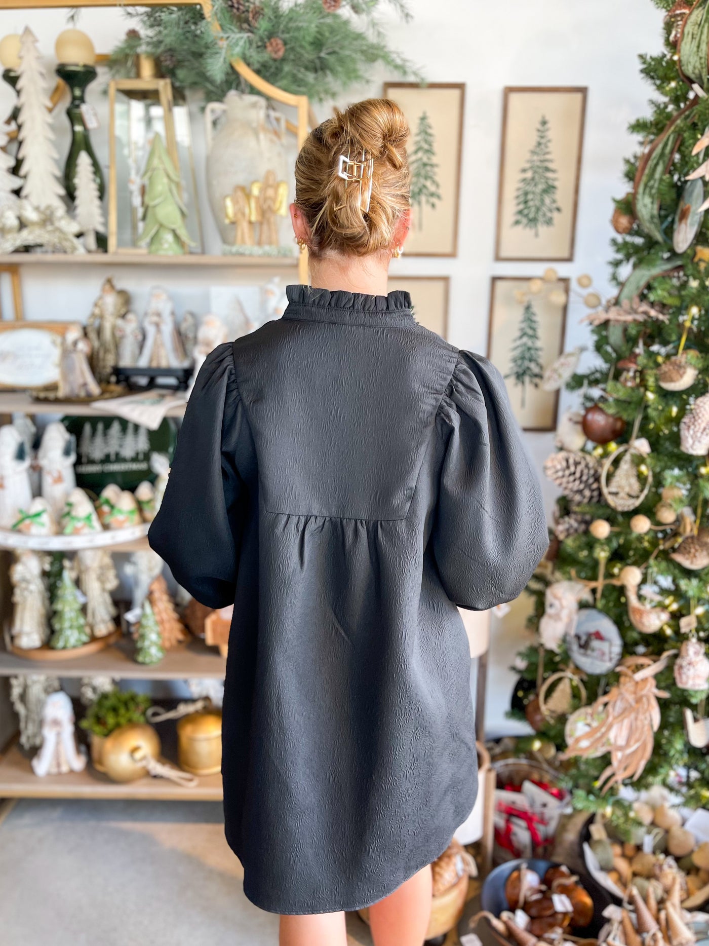 Jodifl Black Heidi Dress