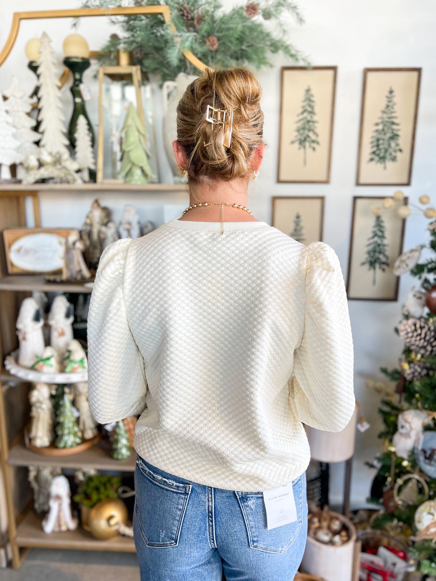 Ivory Liz Pullover