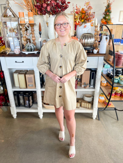 Pheebes Button Down Dress