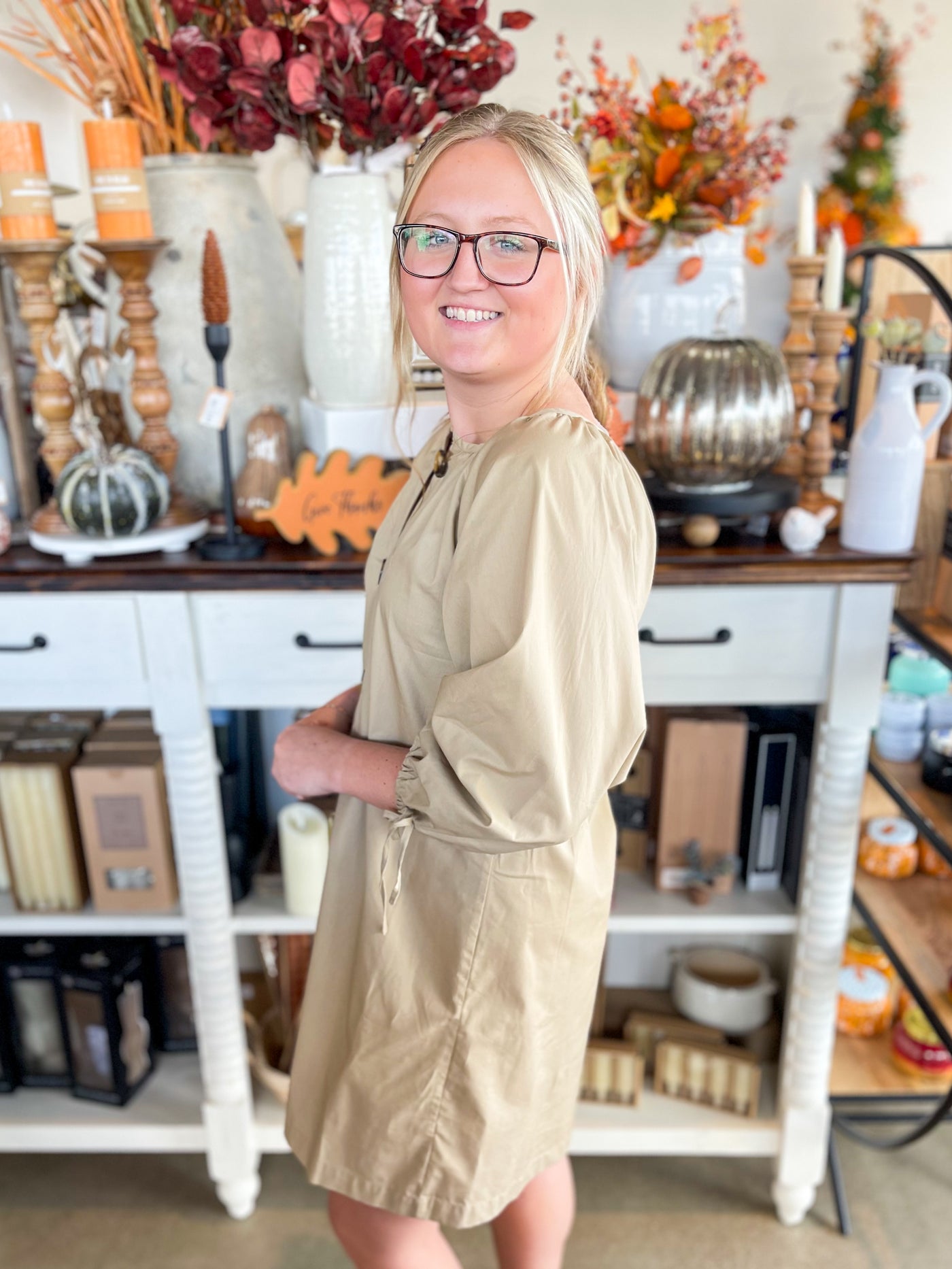 Pheebes Button Down Dress