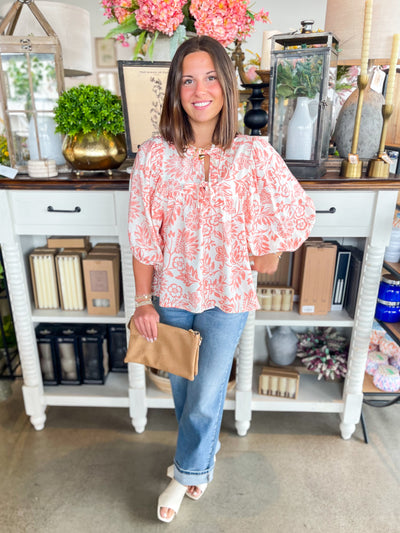 Peach Wave Candice Top