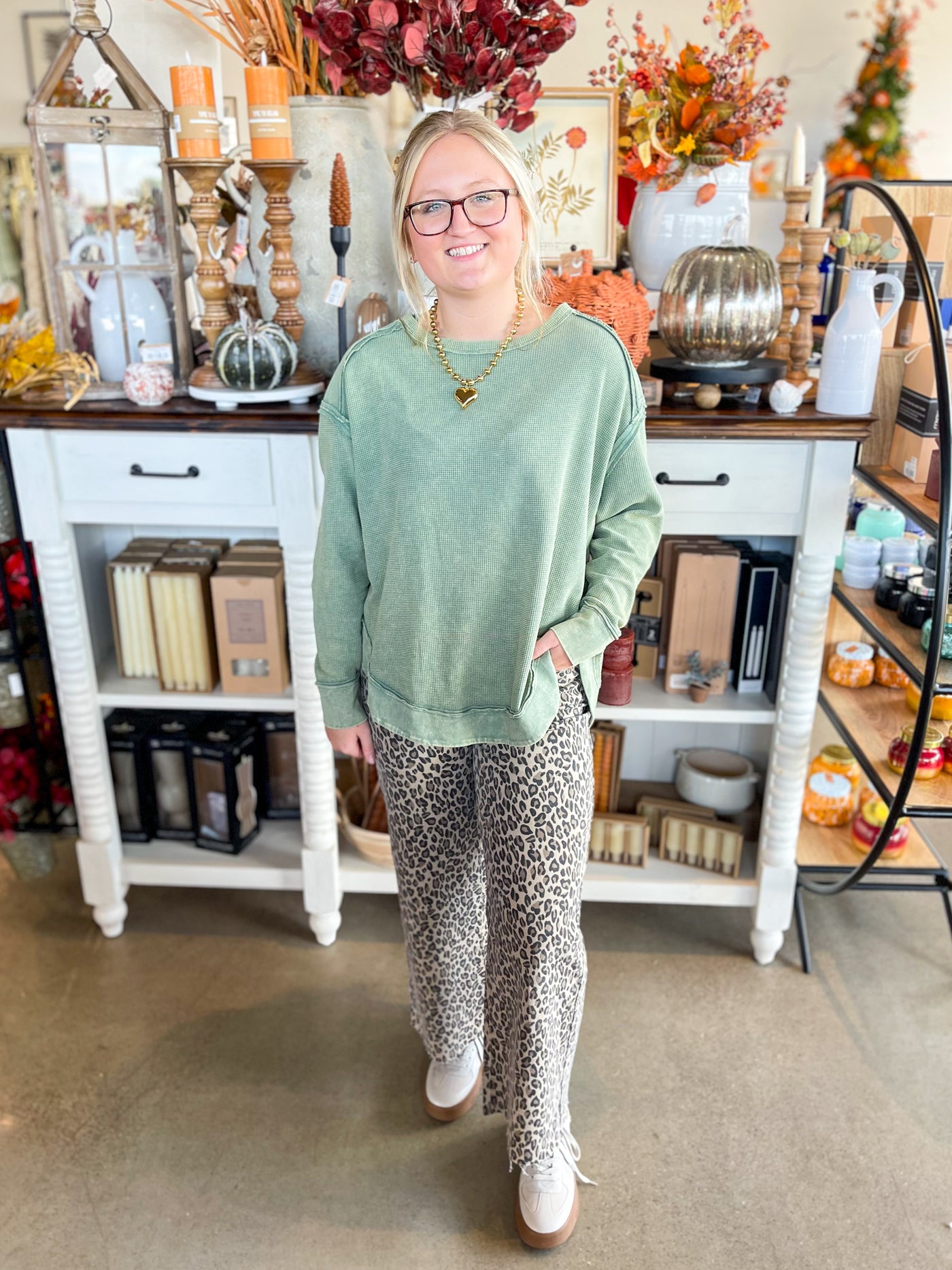 Sage Sheree Woman’s Top