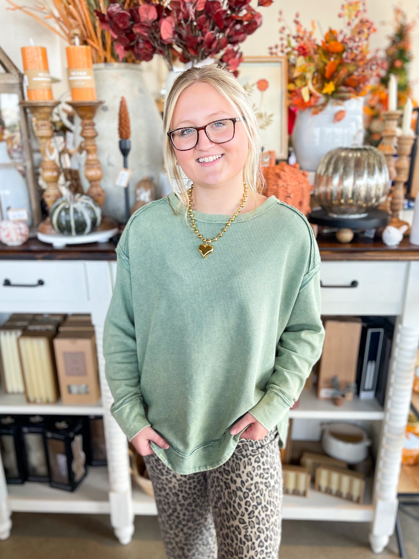 Sage Sheree Woman’s Top