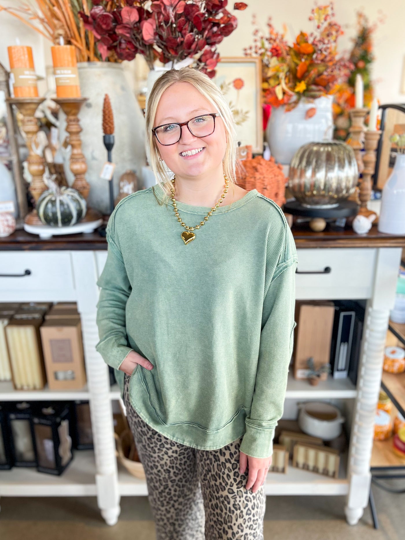 Sage Sheree Woman’s Top