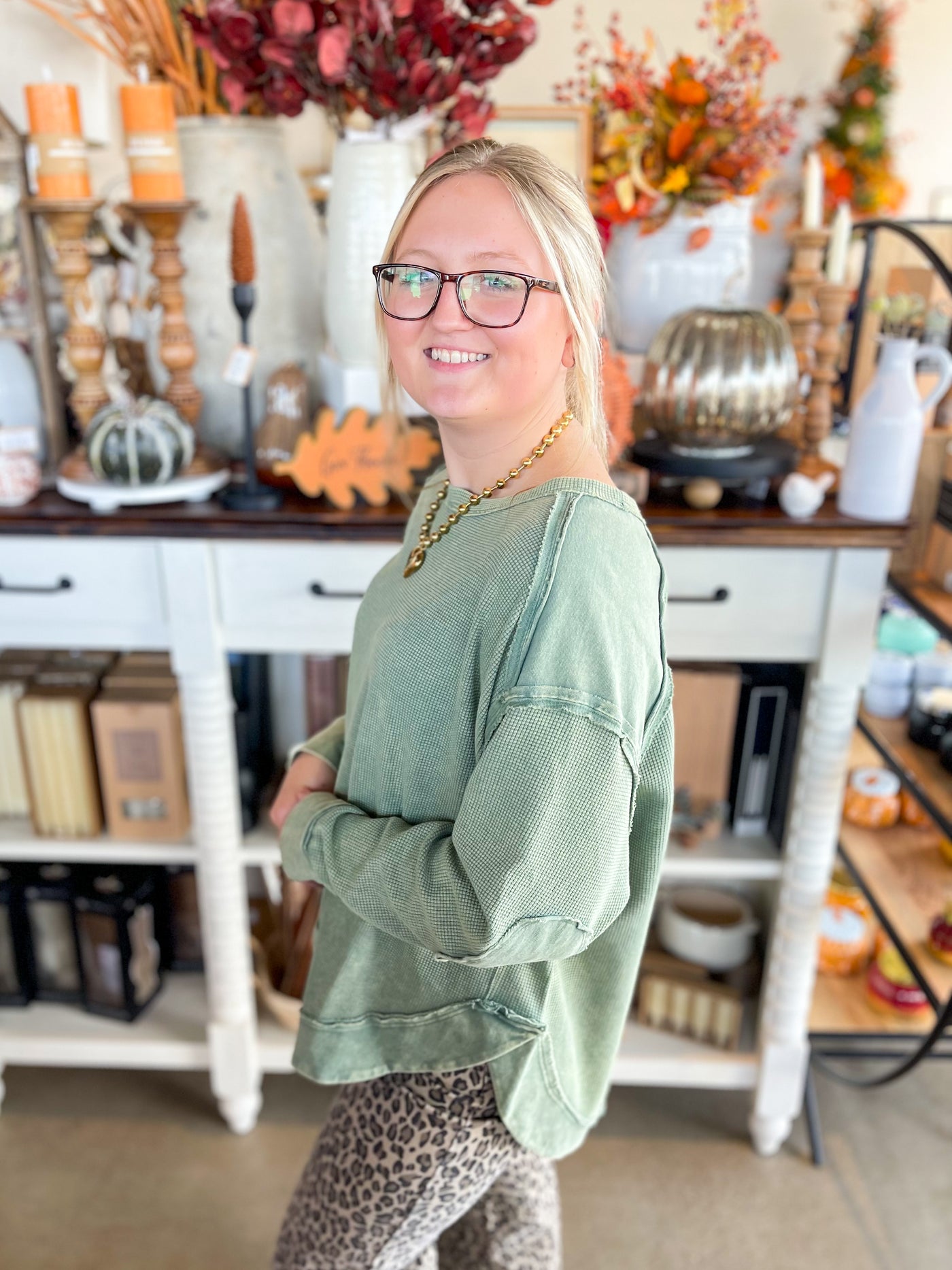 Sage Sheree Woman’s Top