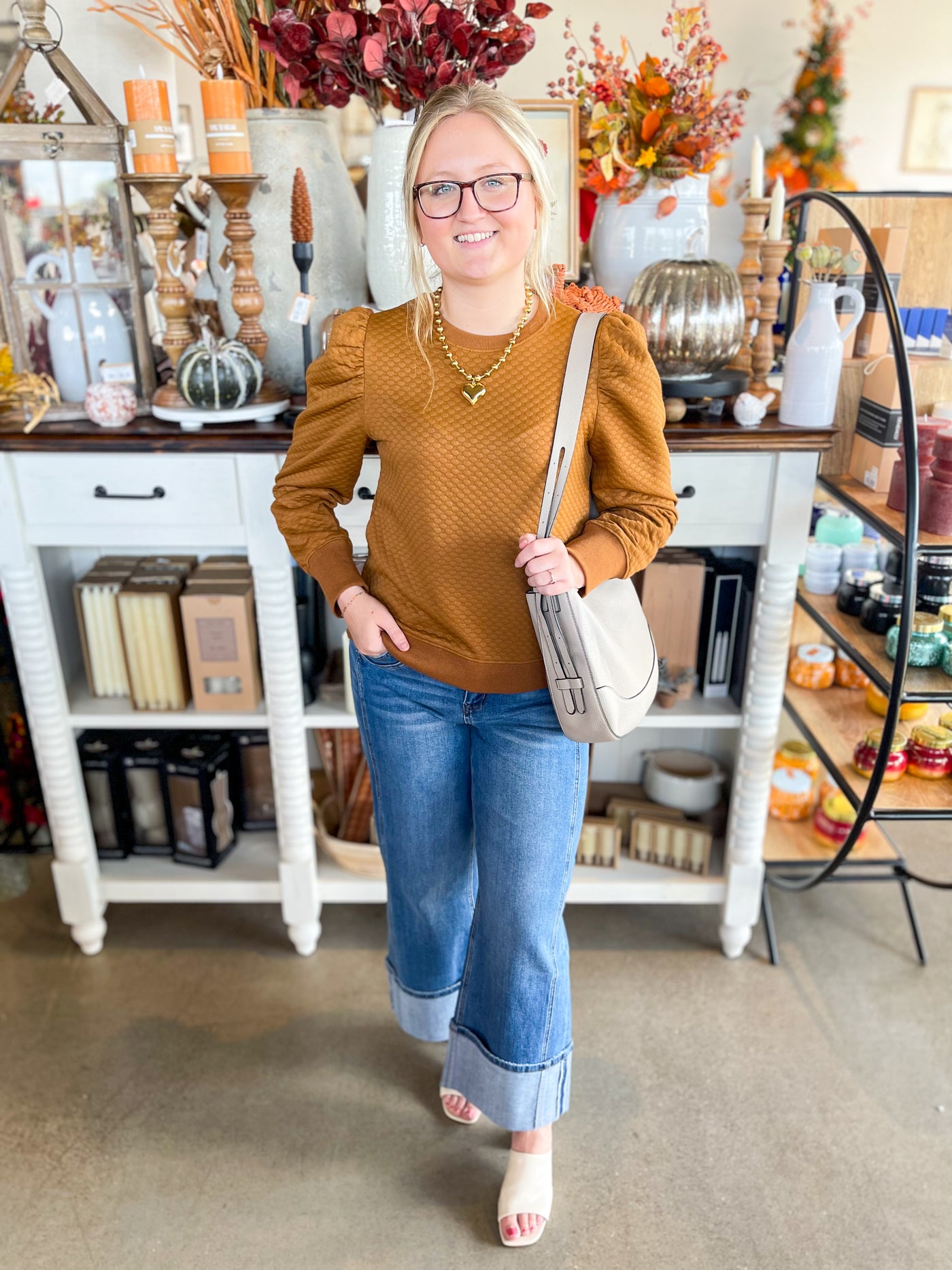 Jodifl Toffee Michelle Pullover