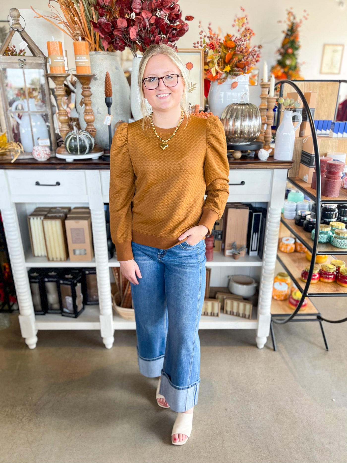 Jodifl Toffee Michelle Pullover