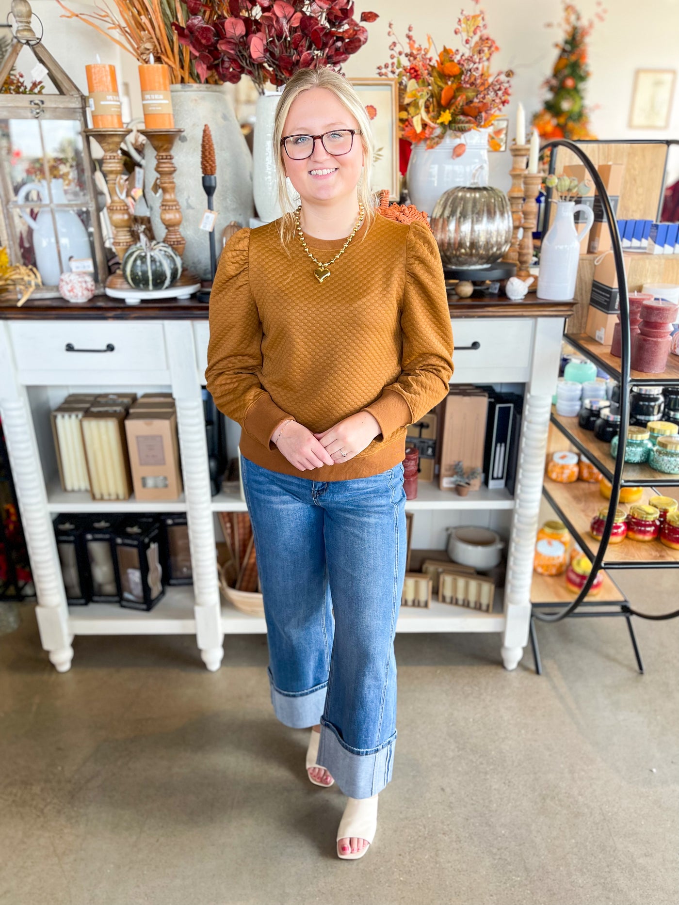 Jodifl Toffee Michelle Pullover