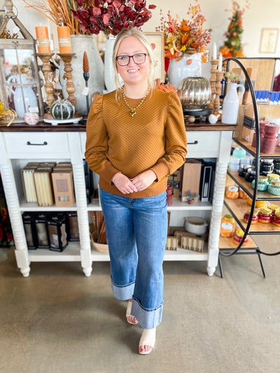 Jodifl Toffee Michelle Pullover